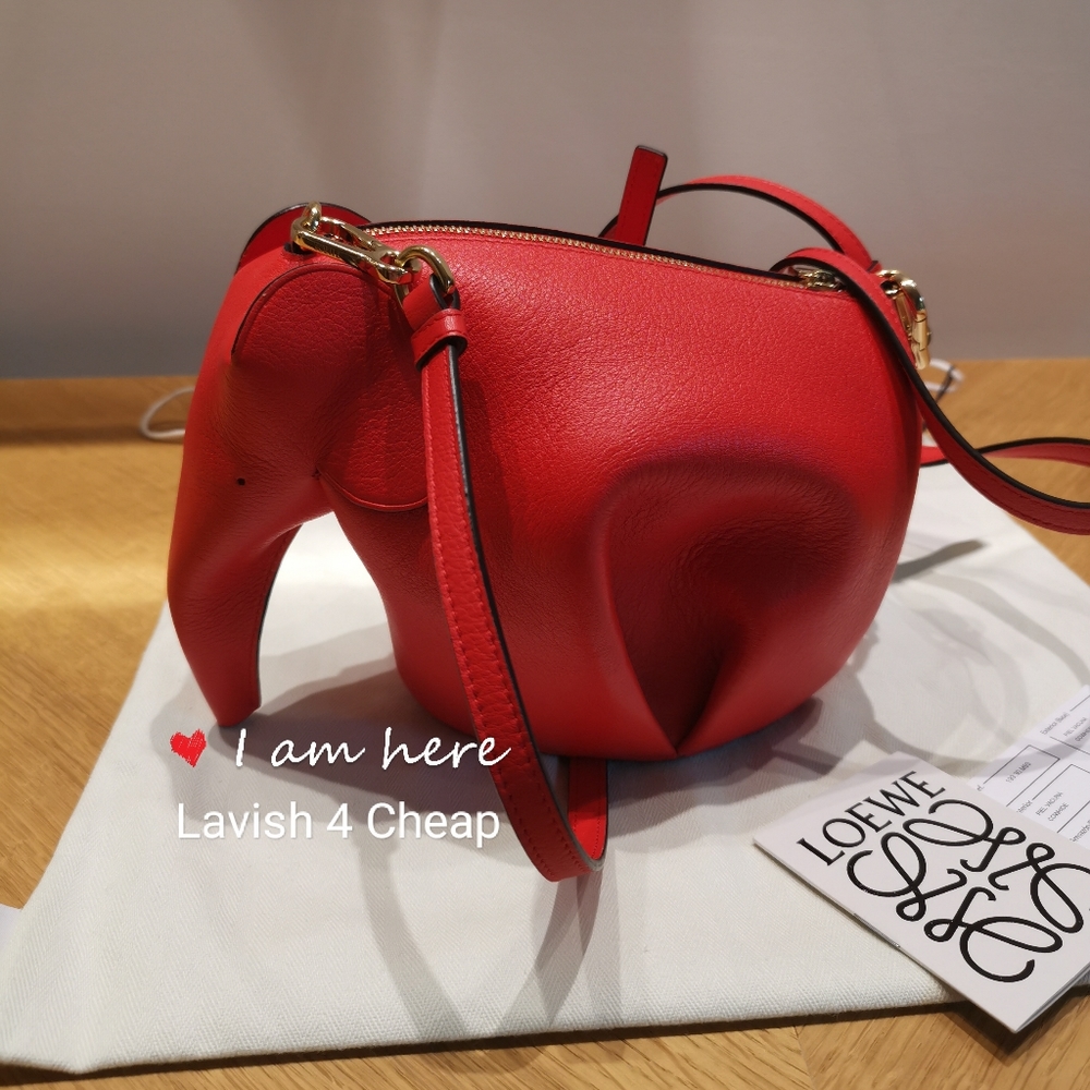 💯 Loewe small elephant bag